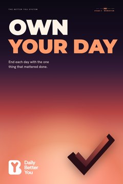 13 · Own Your Day · Stage 3, Momentum