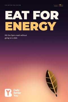 19 · Eat for Energy · Stage 4, Energy